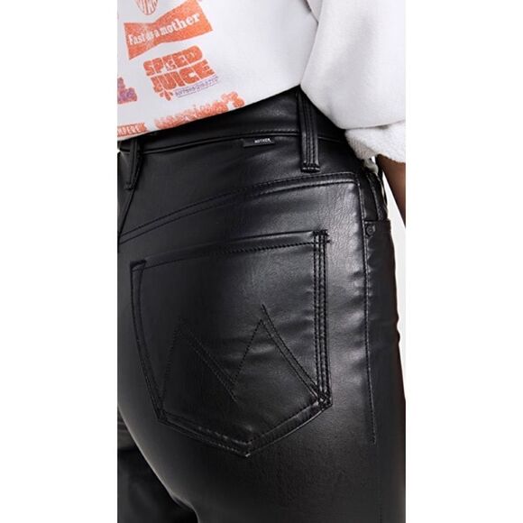 MOTHER Insider Ankle Faux Leather - Picture 5 of 13